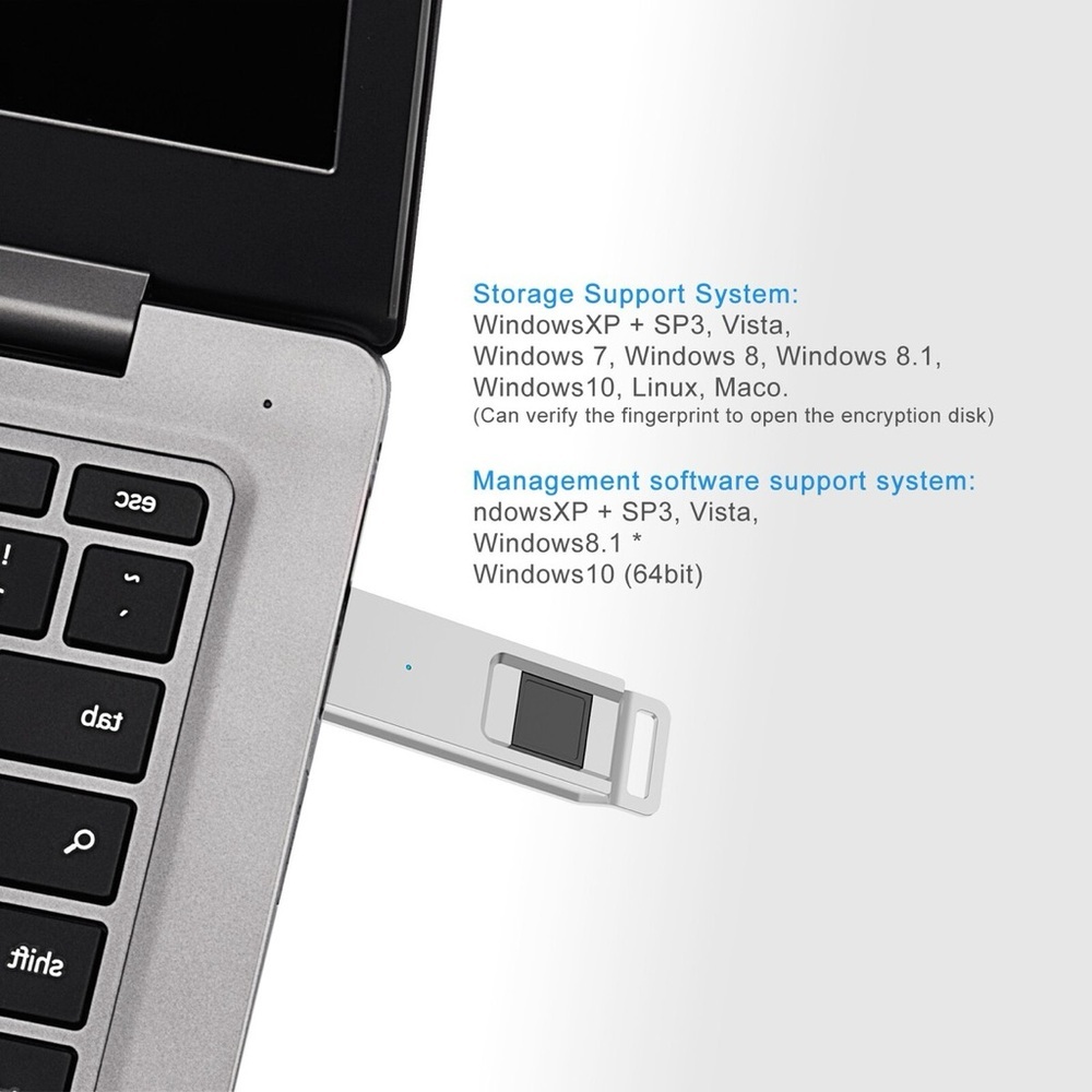 Silver USB 3.0 Flash Drive - Picture 7 of 8